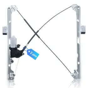 Gti695718 Gudelake Front Left Window Regulator For 2007-2014 Chevrolet Silverado Gmc Sierra With Motor