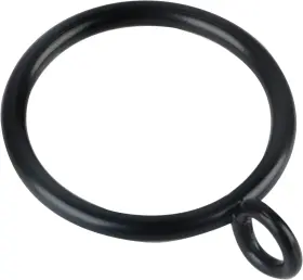 Hanitronic 744110741179 1.25-inch Drapery Curtain Ring With Eyelet For Panels Set Of 30 Pcs B