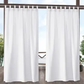 Havenside Home 064247036246 Sarmi Indoor/outdoor Tab Top Panel Pair By White