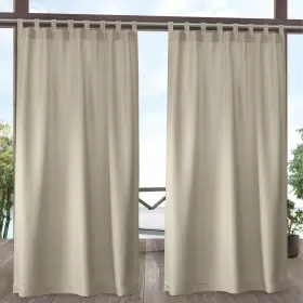 Havenside Home 064247036307 Sarmi Indoor/outdoor Tab Top Panel Pair By Natural