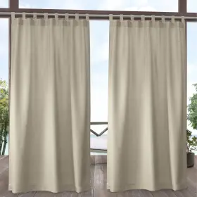 Havenside Home 064247036338 Sarmi Indoor/outdoor Tab Top Panel Pair By Natural