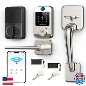 Heantle B0fjm8g1dx Wi-fi Front Door Lock Set - Smart Locks For Built-in Wifi