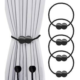 Hekmaden Win-magic-5yuan 4pack Magnetic Curtain Holdbacks - Strong Grip No Tools Needed For Bedroom