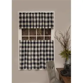 Bu-5530nv Heritage Lace 55 X 30 Inch Buffalo Check Tier