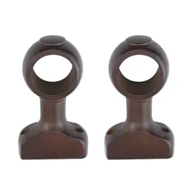 St0636 Hevstil 2-pack Wood Curtain Rod Holder Bracket B