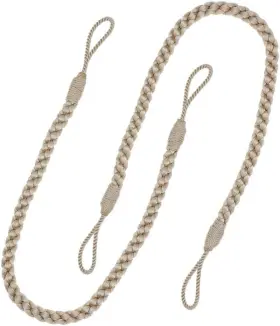 Hiastra 313042576564 Curtain Tiebacks Ropes 2pcs Decorative Handmade Tie Backs Holdbacks Hol