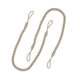Hiastra 754083067121 Curtain Tiebacks Ropes 2pcs Decorative Handmade Tie Backs Holdbacks