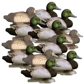 Higdon Outdoors 710617192653 Standard Bluebill Decoys Foam Filled 12 Pack