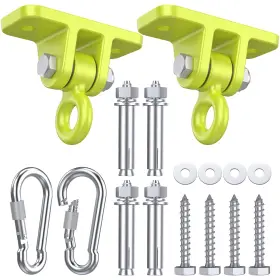 Plg-ssh01 Highpro Swing Hangers For Wooden Sets Pack Of 2 Heavy Duty Swingset Hardware With Loc