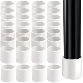 Hnx040 Hnyyzl Round Chair Leg Tips Caps 32pcs 1inch Rubber Feet For Chairs Hardwood