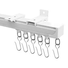 Zg01 Hoeflife Ceiling Curtain Track Mount Room Divider Rod