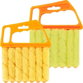 Hokoad 717981781292 2 Pcs Blind Cleaner - Washable Window Duster Tool Hand-held Bl