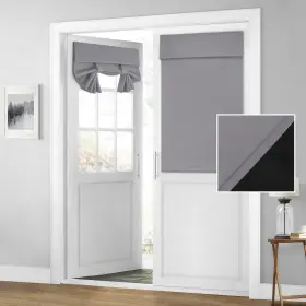 Ht23v034g-2640 Homeideas 100% Blackout French Door Curtains Privacy For Windo