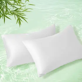 Bls250318-2005 Homiest Cooling Pillow Cases Standard Size Set Of 2 100% Rayon Derived From