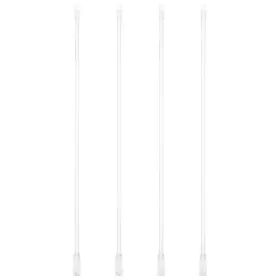 17h41327g9 Homoyoyo 4-pack Mini Blind Wand Clear Sticks To Open Blinds 1 Inch W X 17 H 4pcs