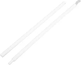 10010xanz8q30px6w8 Homsfou 24 Inch 60cm Blind Wand - White Plastic 0.39 W X 23.62 H