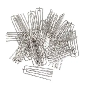 Honbay 957316623918 Stainless Steel Curtain Pleat Hook 24 Pack Of 4 Prongs Pinch Clips Hooks T