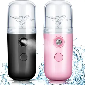 Facial-03 Honoson 2 Pieces Nano Facial Mister 30 Ml Mini Face Humidifier Portable Facia