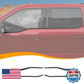 B0d2h3jt6b Hoolcar Lower Window Trim Cover Molding Bottom Outer Frame Strip