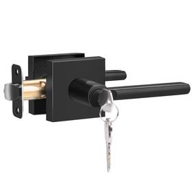 Hosom B0bwcwr6b7 Black Exterior Door Handle Lock And Key Entrance For Front