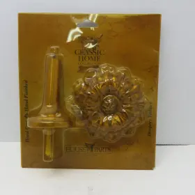 House Parts 701804123987 Classic Home Collection Acanthus Drapery Tieback Gilded Gold Nip