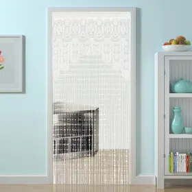 Ls-wb200 Hsylym String Door Privacy Lace Curtain Macrame Boho Doorway Window Curtains For Wal