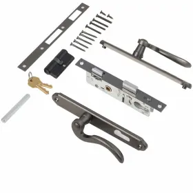B0b1m5465g Hth Hthomeprod Solid Brass Lever Handle Mortise Lock Set For Screen/storm Door