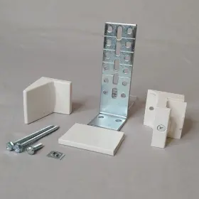 1009338 Hunter Douglas Luminette Extension Mounting Bracket Kit -white New
