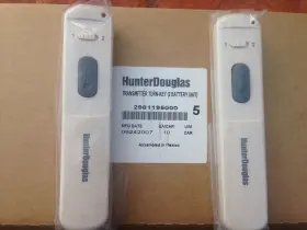 2981195000 Hunter Douglas Lot Of 2 Remote Control Transmitters Blinds Duette Powerrise