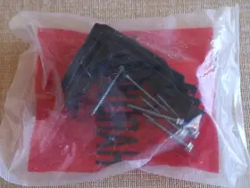 6141 Hunter Douglas Black Large Cassette Brackets For Roller Shades Kit6141 New