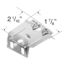Xcs-707 Hunter Douglas Any Pairs Of Installation Brackets For Shades - New