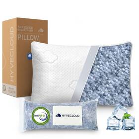Hyvecloud Shmz0001 Cooling Side And Back Pillow - Comfort For Neck Shoulder Pain Crush Mem