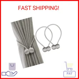 Ihclink 669665097079 Window Curtain Tiebacks Clips Vs Strong Magnetic Tie Band Home Office Decorative