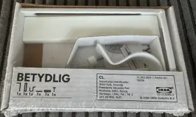 302.198.89 Ikea 18481 Betydlig X 1 - Curtain Rod Holder Bracket White New/sealed