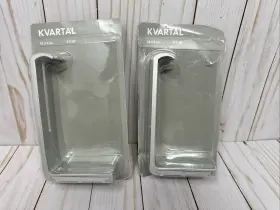 801.646.86 Ikea 2- Kvartal Curtain Rod Wall Mounting Ceiling Bracket 14.5cm 5 7/10 Inch
