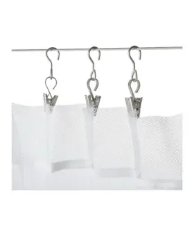 802.122.01 Ikea Riktig Curtain Hook With Clip 24/pack Silver New Free Shipping