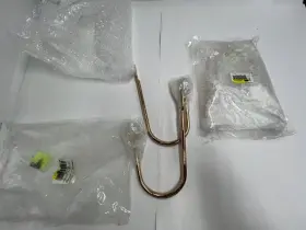Inc-hw05-122 Increway Qty 4 Curtain Hook Holdback Round Metal Decorative Drapery Gold