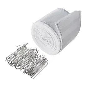 Inc-yf40-943-us8 Increway Curtain Pleat Tape 6 Meters/6.56 Yards Pleater For Curtains With 20 Pcs