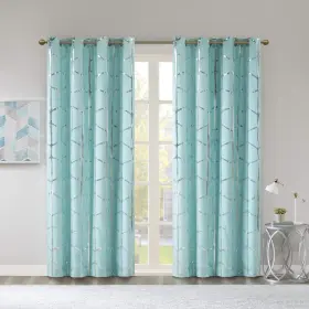 Id40-1617 Intelligent Design Blackout Window Curtain Light Blocking Curtains For Liv Inch