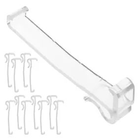 R9coq224910485ih1iick Iplusmile 12pcs Transparent Plastic Window Blind Clips For Valance Fits Most Blinds