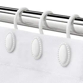 Itoplin 735550631069 Shower Curtain Hooks Decorative Rings Rust Resistant Metal S
