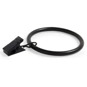 Ivilon 604776605249 Curtain Rings - Set Of 14 Decorative Drapery Clip With Strong Clips 2 Inch Diamet