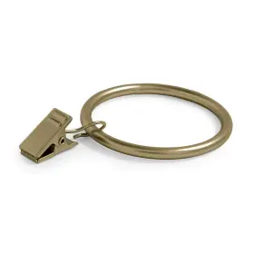 Ivilon 710560096213 Drapery Curtain Clips With Rings - Set Of 14 Decorative Curta Inch