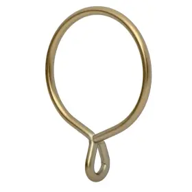 Ivilon 711221535010 Drapery Eyelet Curtain Rings 2.3 Inch Ring For Hook Pins Set Of 14 Warm Go