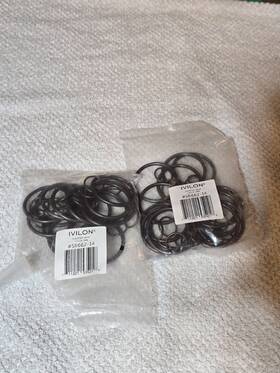 Ivilon 711221535218 14 Pack Drapery Eyelet Curtain Ring 2 Inch Oil Rubbed Bronze Loop For Hook Pins
