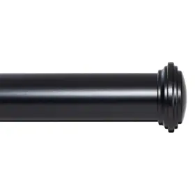 Sp1511 Ivilon Window Curtain Rod Decorative End Cap Design 1 Inch 48 To 86 Inc