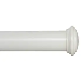 Sp1542 Ivilon Window Curtain Rod Decorative End Cap Design 1 Inch 72 To 144