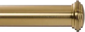 Sp1552 Ivilon Window Curtain Rod Decorative End Cap Design 1 Inch 72 To 144