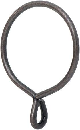 Ivilon Sr263-14 14-pack Metal Eyelet Curtain Rings - 2.3 Inch For Hook Pins And Clips
