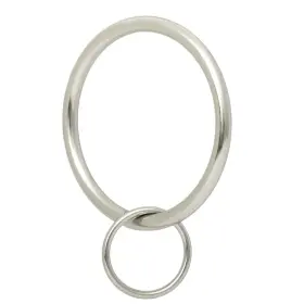 Sr622-14 Ivilon Drapery Eyelet Curtain Rings - 2 Inch Ring Loop For Hook Pins Set Of 14 Brushe